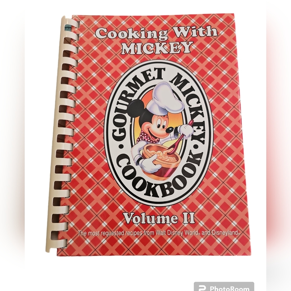 Cooking with Mickey Mouse Cookbook Volume 2
